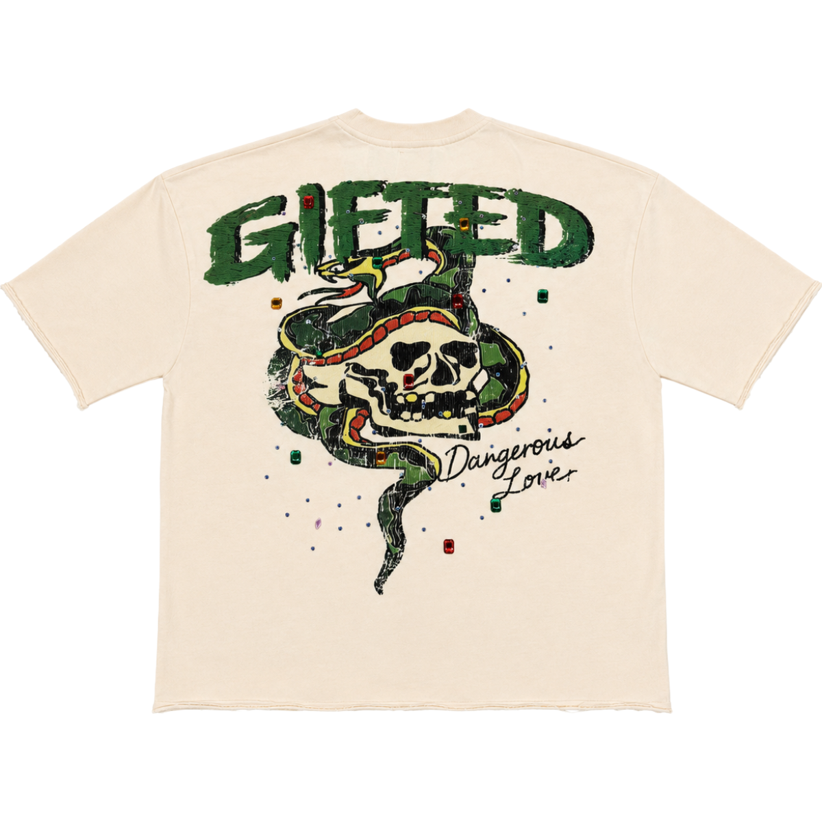 GFTD 'DANGEROUS LOVE' SS TEE (CRM)
