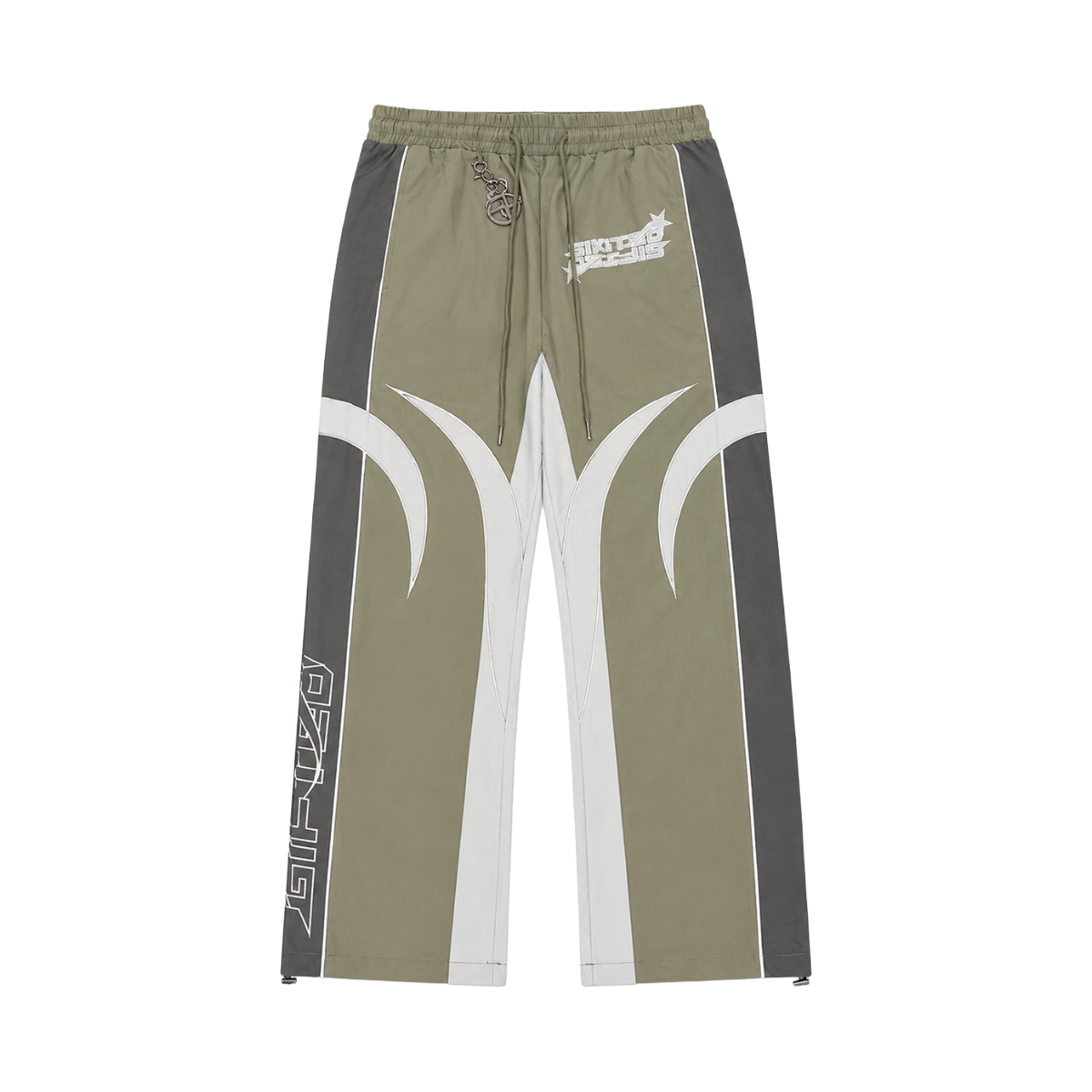 GFTD 'PILOT' NYLON PANTS (GRN)