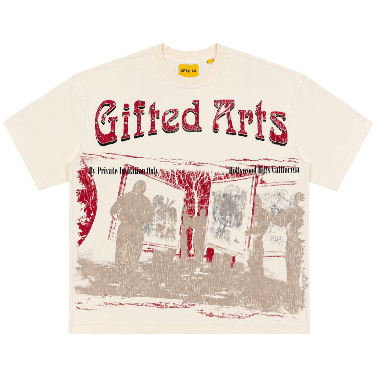 GFTD 'ARTS' SS TEE (CRM)