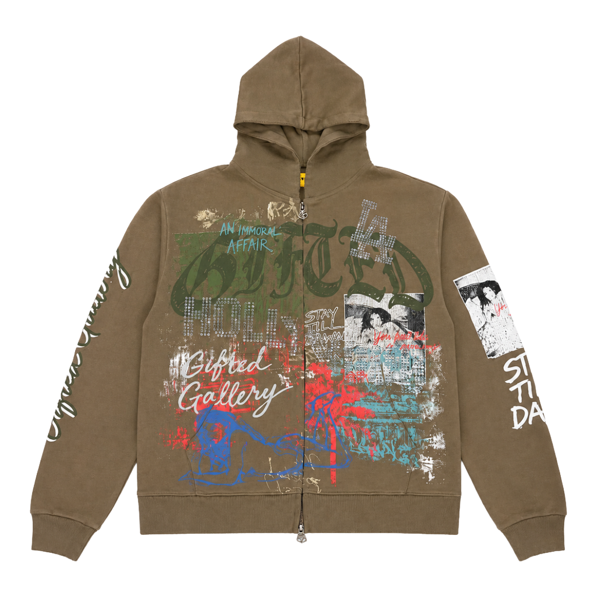 GFTD 'GALLERY' HOODIE (BRWN)