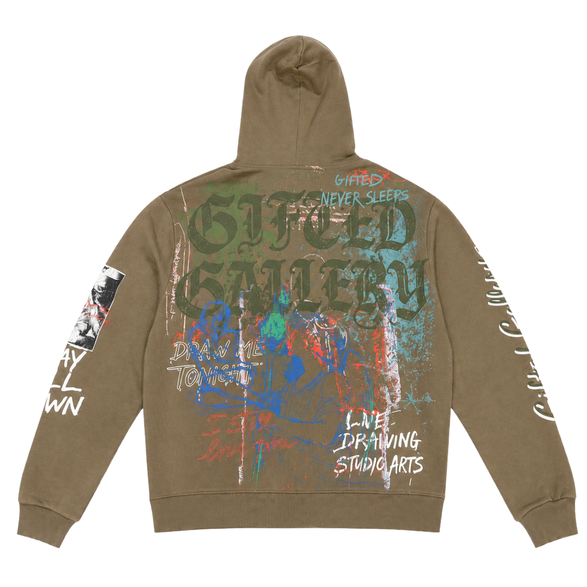 GFTD 'GALLERY' HOODIE (BRWN)