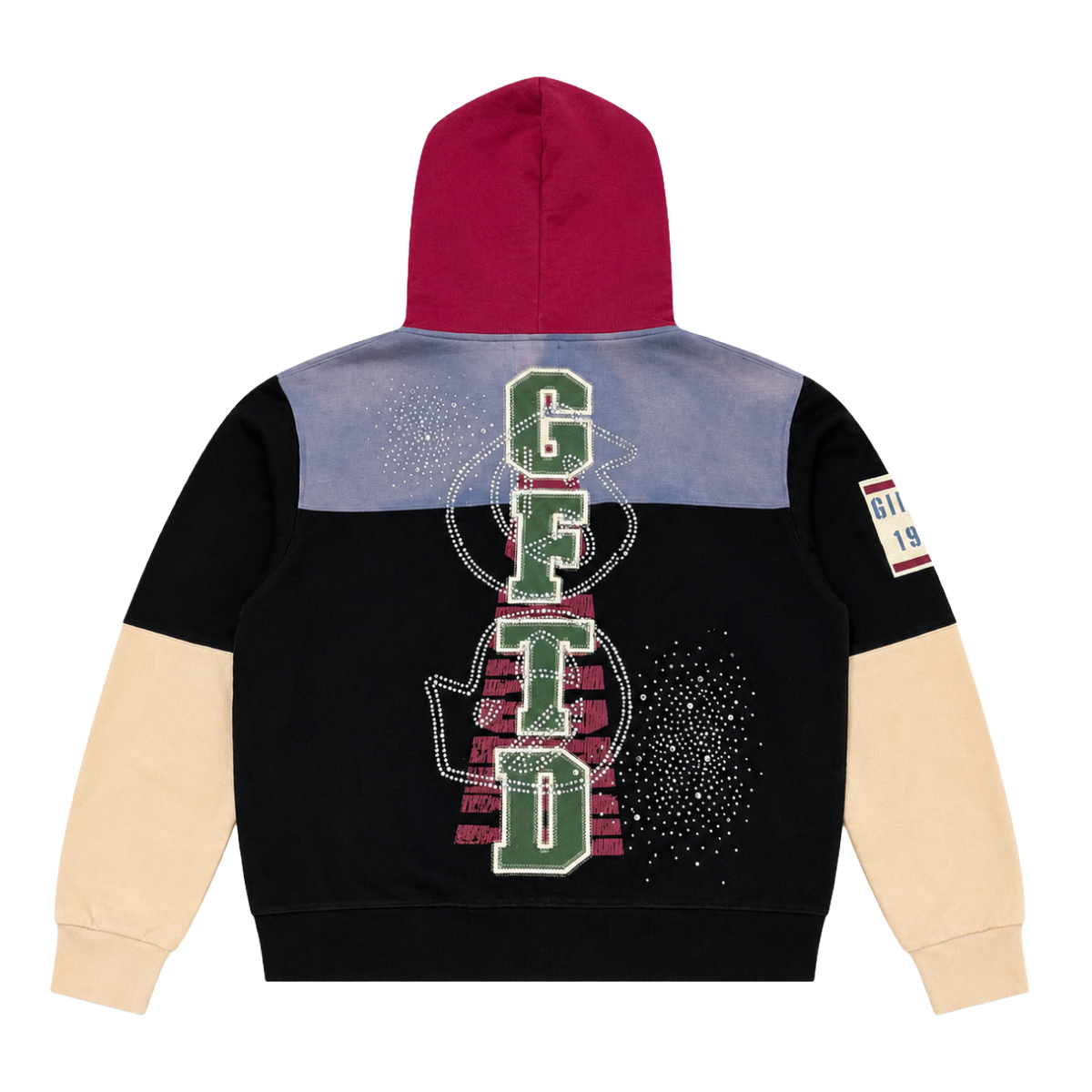 GFTD 'ACADEMY' HOODIE (BLK)