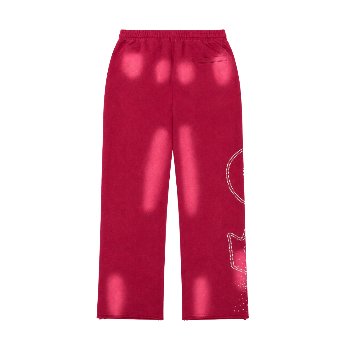 GFTD 'ACADEMY' SWEATPANTS (RED)