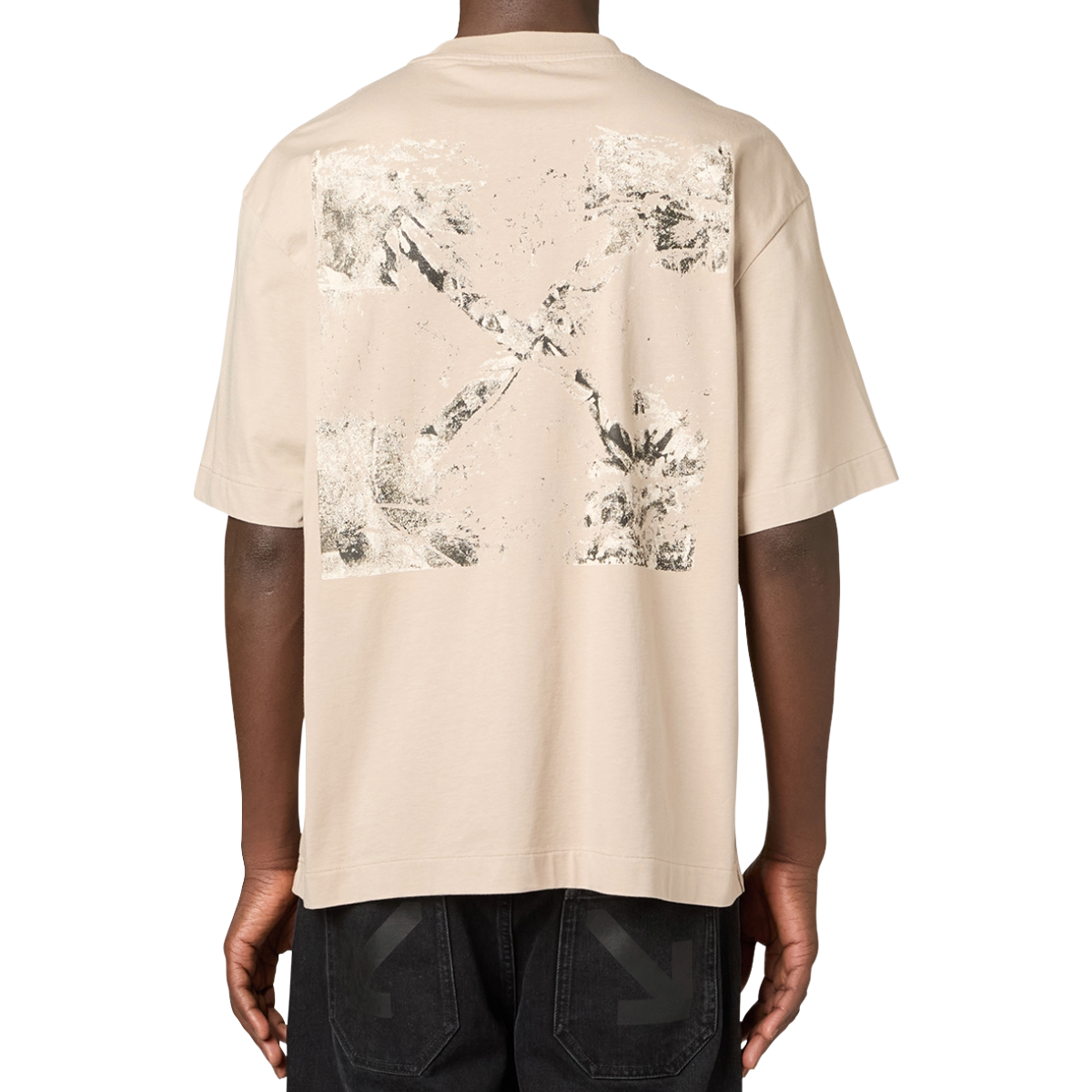 OFF-WHITE 'SPICES ARROW' SS TEE (CRM)