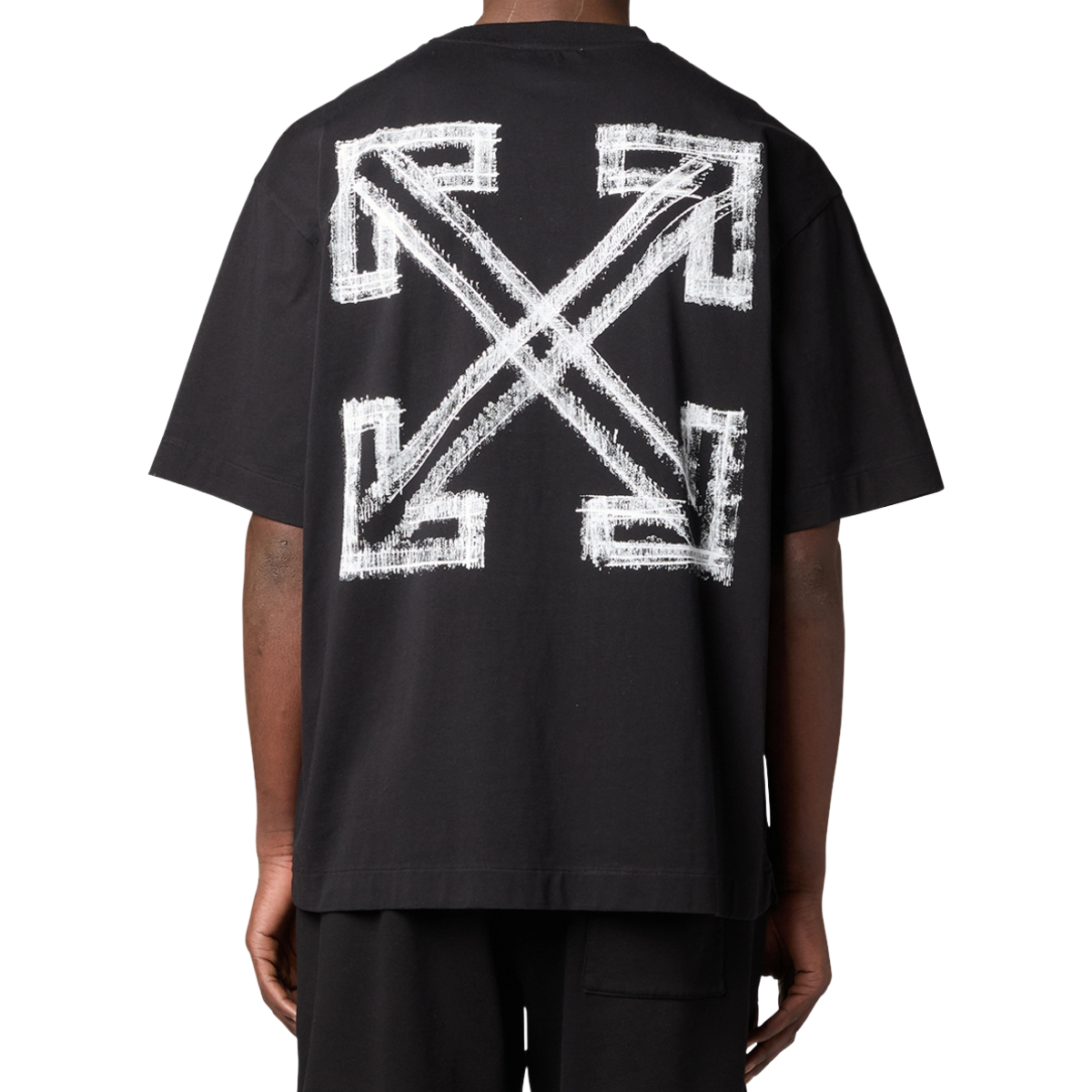 OFF-WHITE 'MOTION ARROW' SS TEE (BLK)