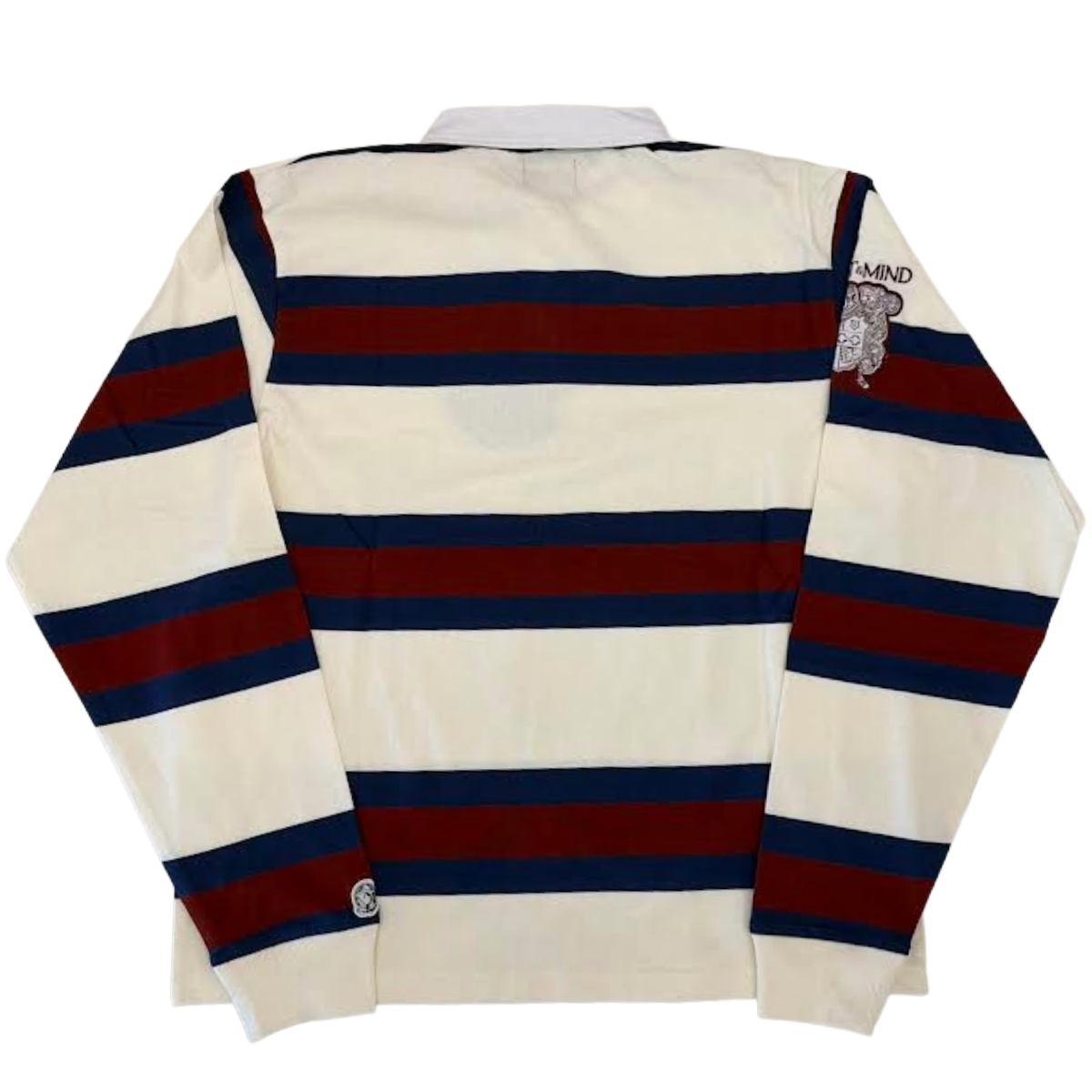 BB 'RUGS' LS KNIT (WHT/RED)