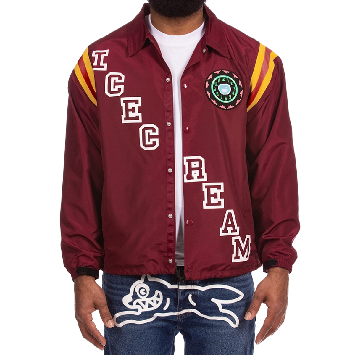IC 'BURN OUT' JACKET (RED)