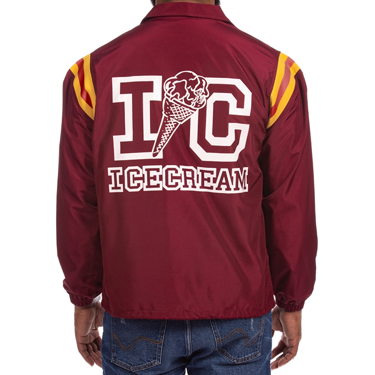 IC 'BURN OUT' JACKET (RED)