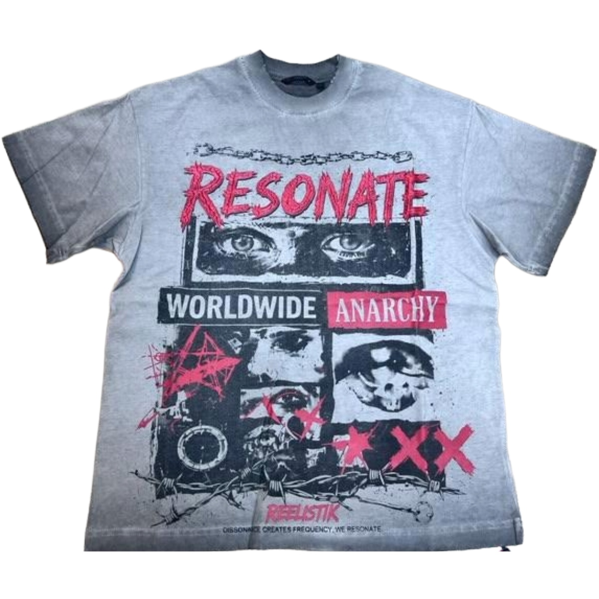 REELISTIK 'RESONATE' SS TEE (GRY)