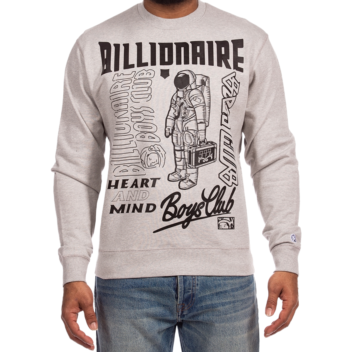 BB 'LABELS' SWEATSHIRT (GRY)