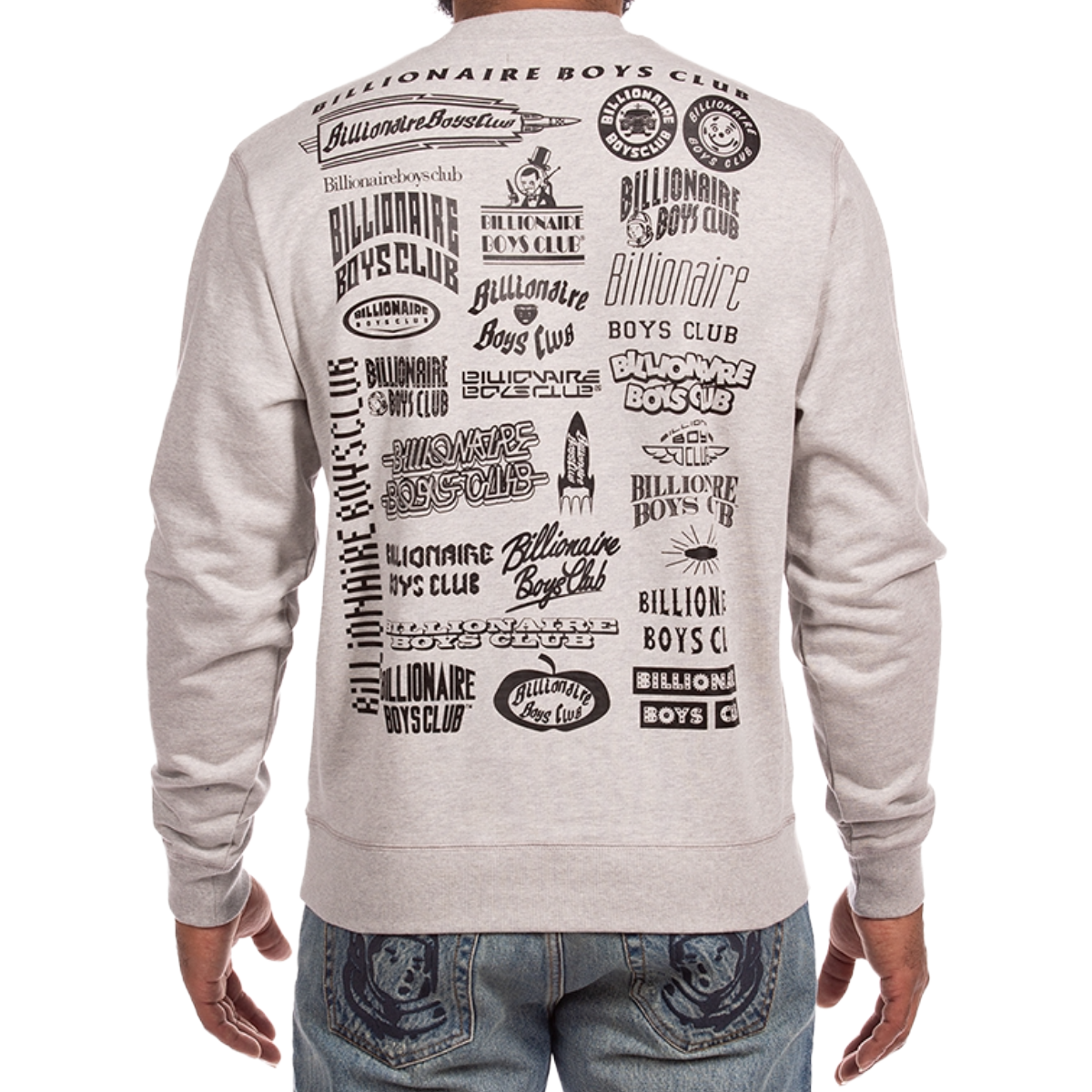 BB 'LABELS' SWEATSHIRT (GRY)