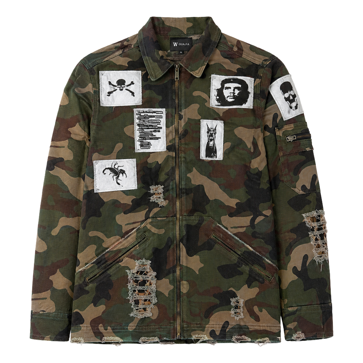 WAIMEA 'CANVAS' TWILL JACKET (CAMO)