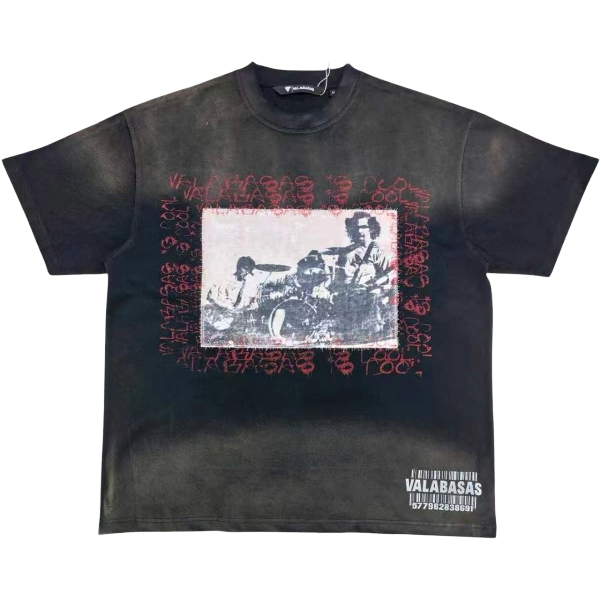 VALABASAS 'STAND OUT' SS TEE (BLK)