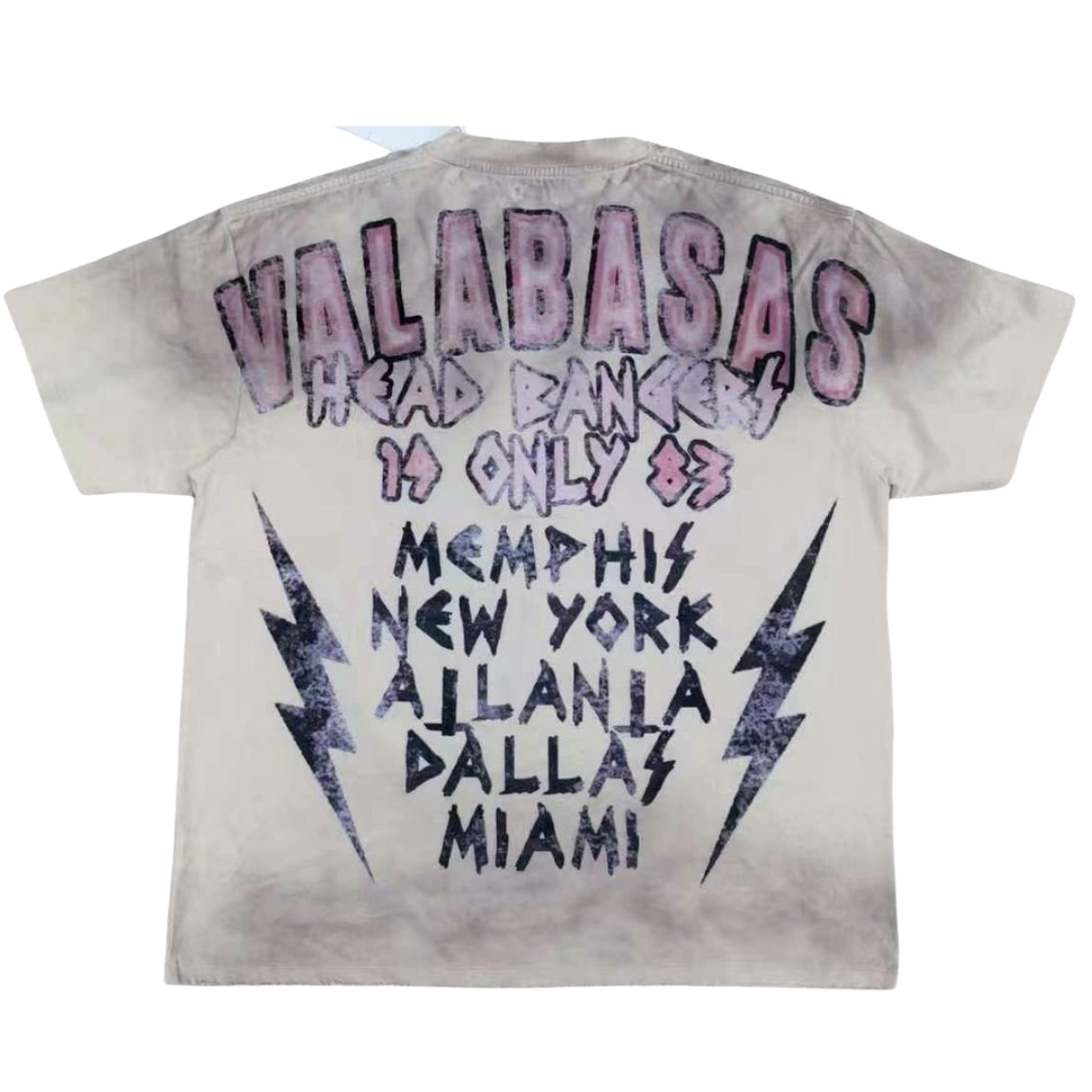 VALABASAS 'HEAD BANGERS' SS TEE (DTY CRM)