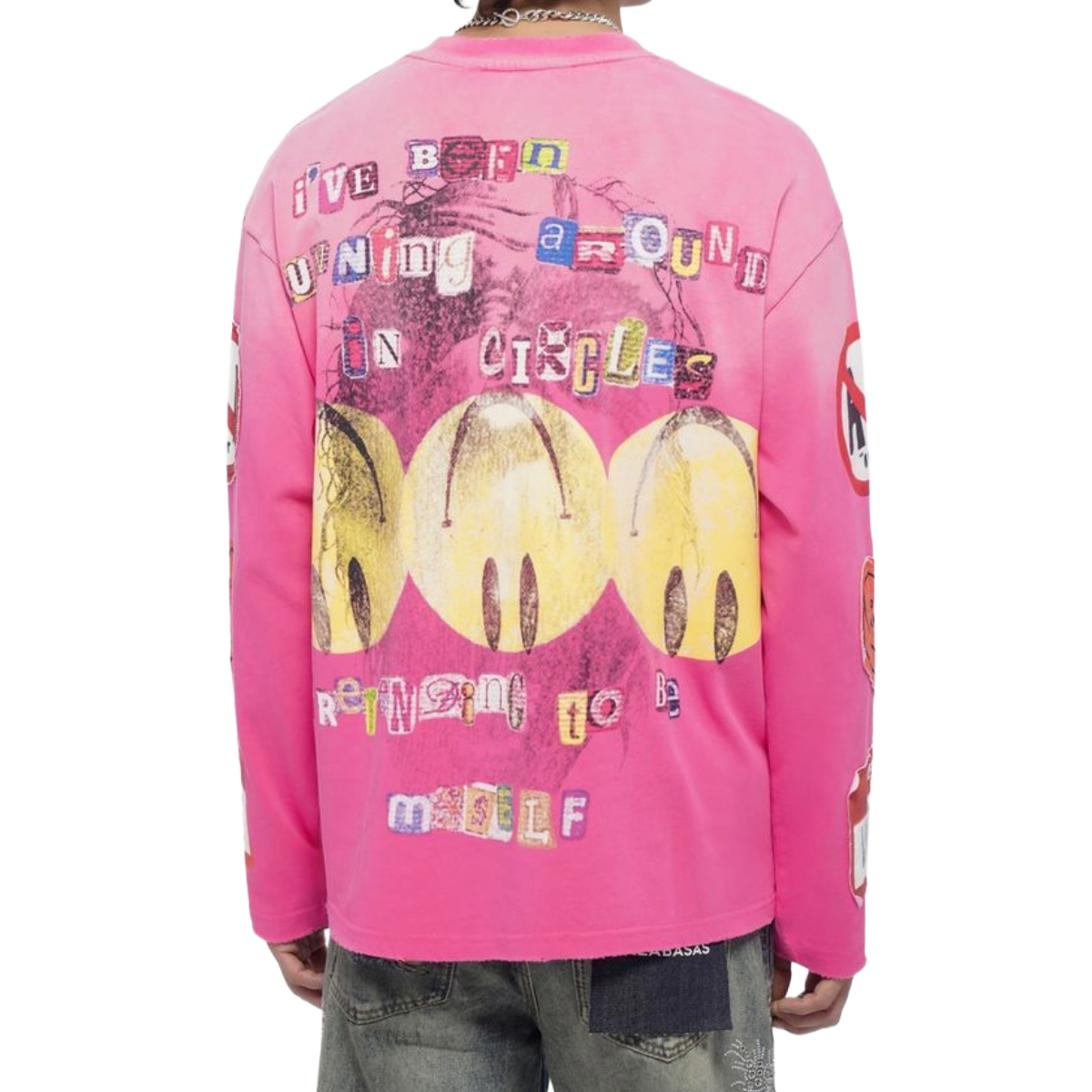 VALABASAS 'MY NAME IS' LS SHIRT (PNK)