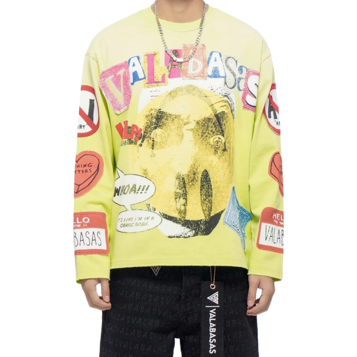 VALABASAS 'MY NAME IS' LS SHIRT (HIGH LTR)