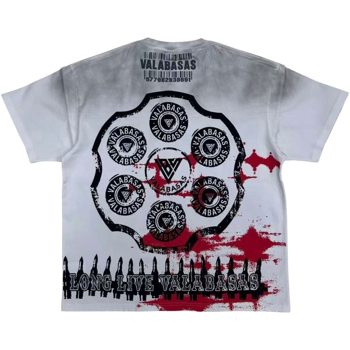 VALABASAS 'NARCISSIST' SS TEE (WHT)