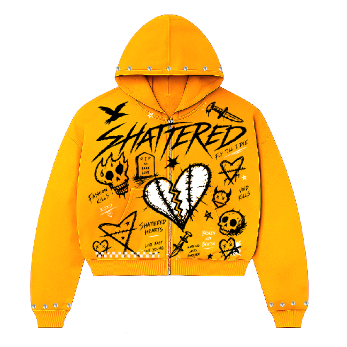 SH 'DOODLE' HOODIE (YLW)