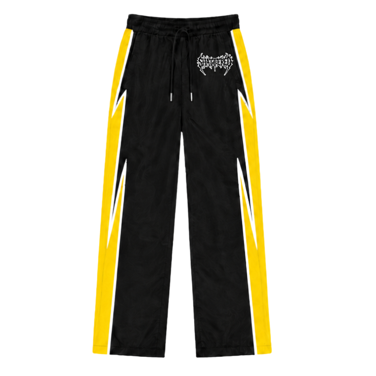 SH NYLON PANTS (BLK/YLW)