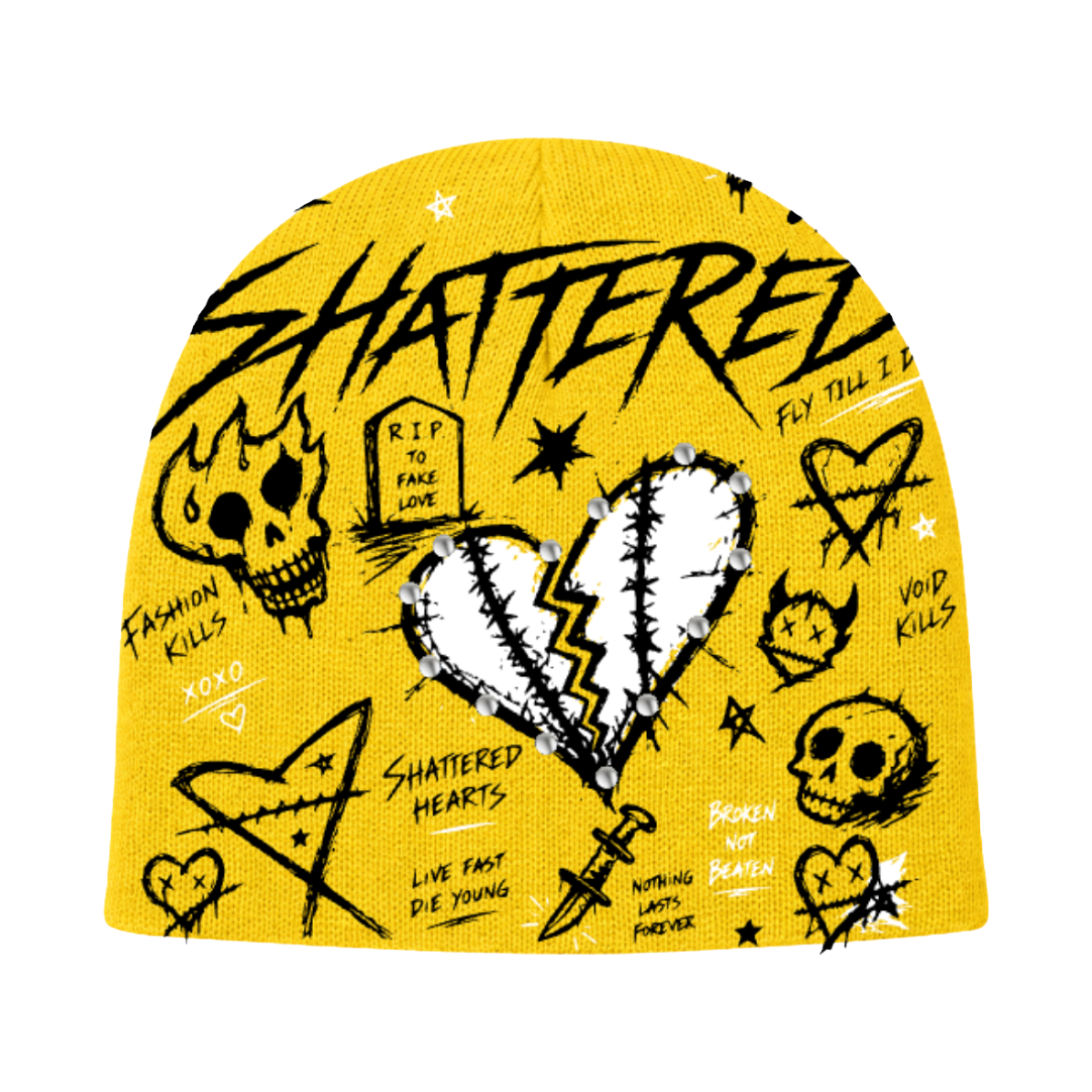 SH 'DOODLE' BEANIE (YLW)