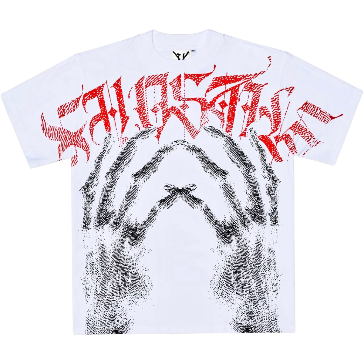 XHOSTILE 'GREEK TRAGEDY' SS TEE (WHT)