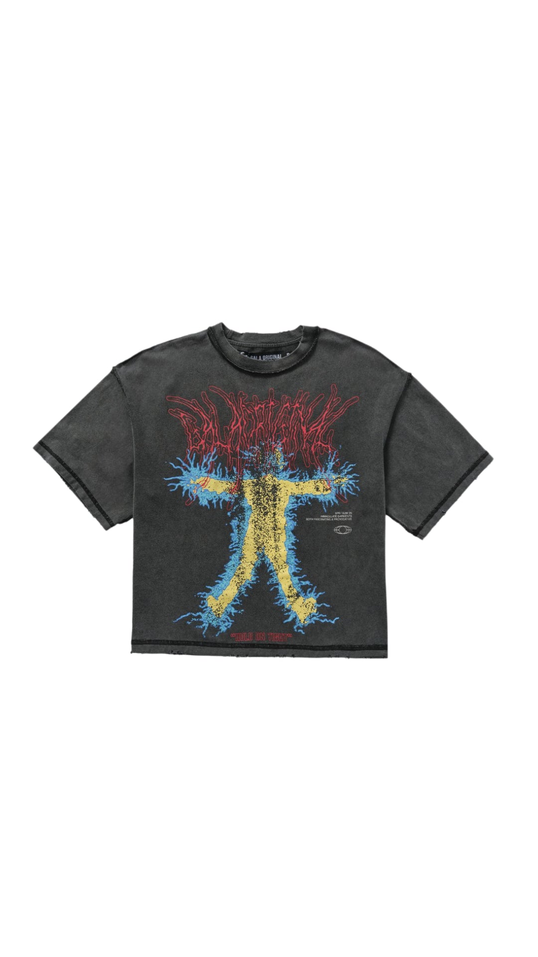 GALA "DOPAMINE" BLACK TEE