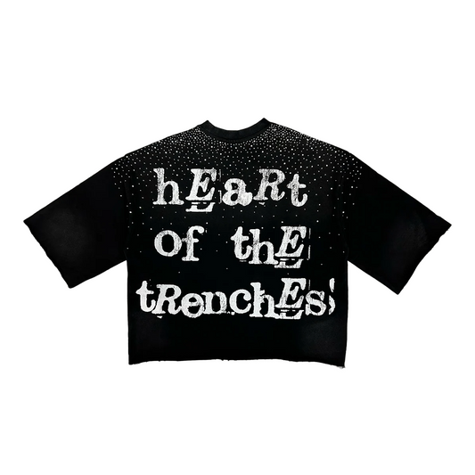 SYNDICATE "HEART" TEE (BLACK WASH)