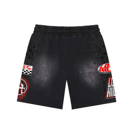 LOST HILLS "LH5009" SHORTS (BLACK)