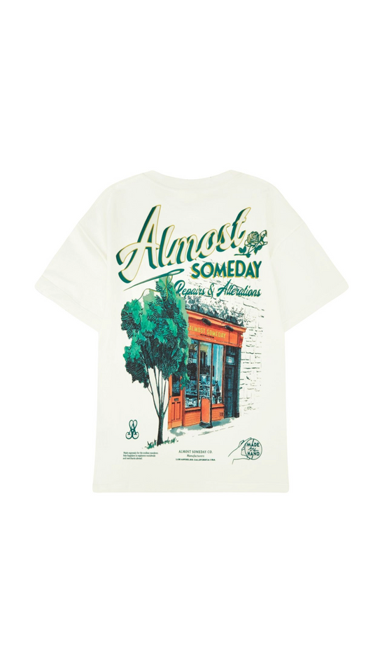 AS STOREFRONT TEE (CREAM)