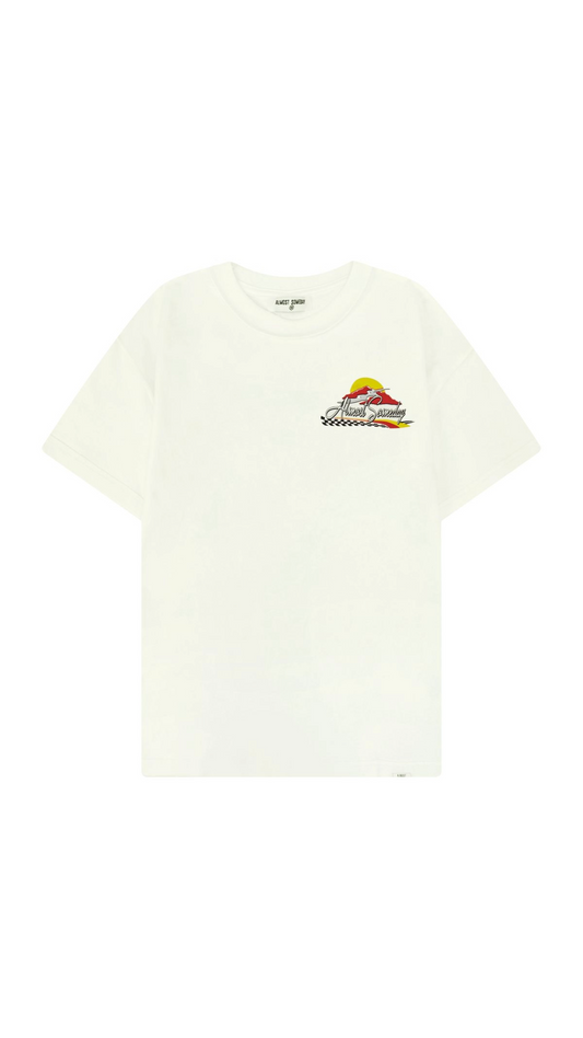 AS PEAK TEE (CREAM)