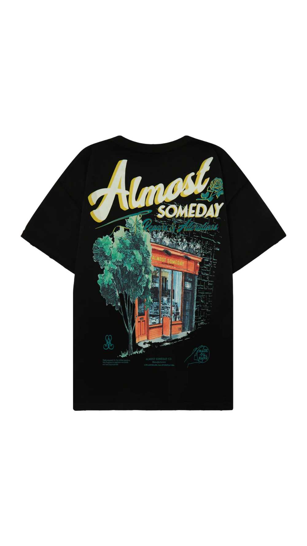 AS STOREFRONT TEE (BLACK)