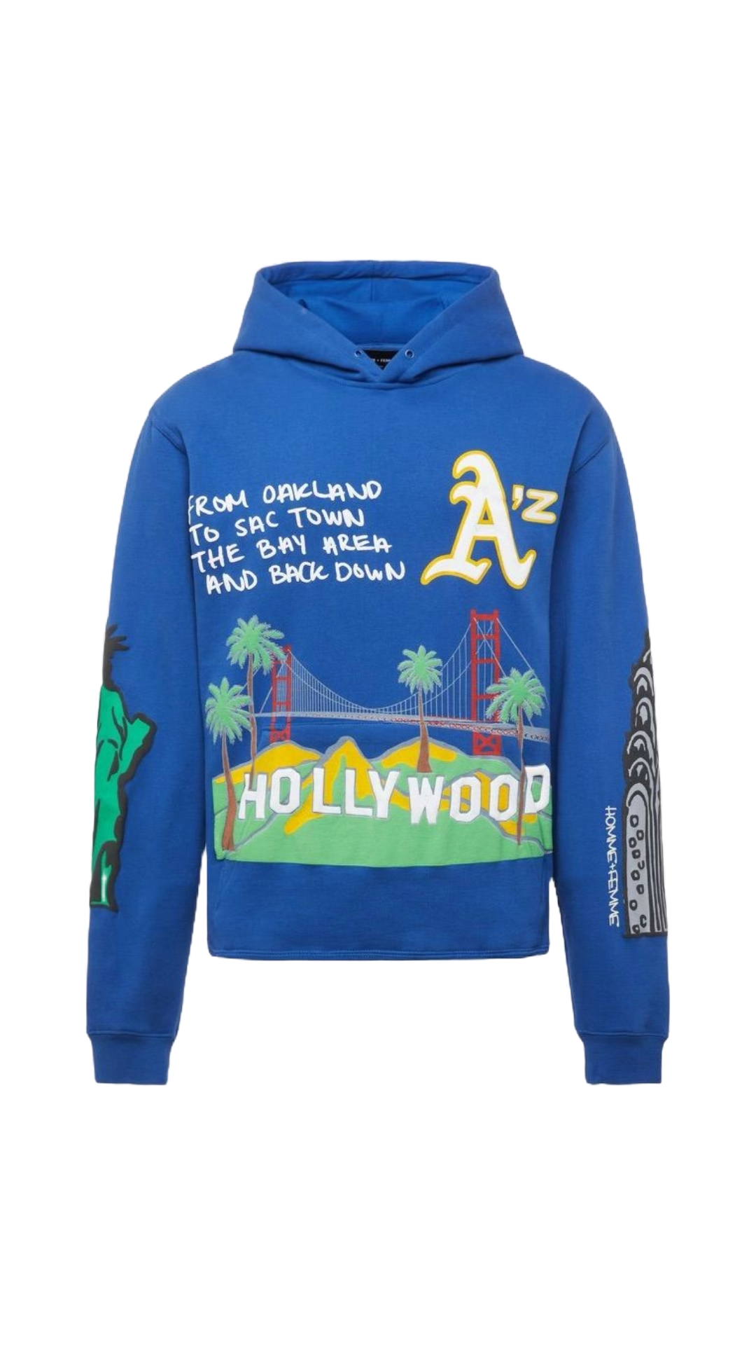 Cali To NYC Hoodie (Blue)