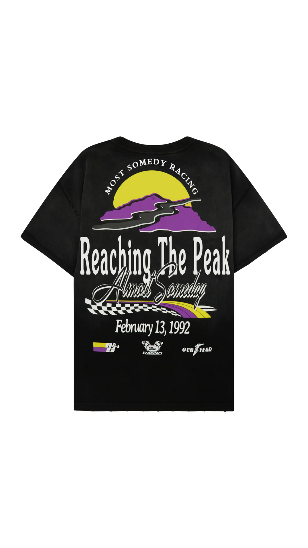 AS PEAK TEE (BLACK)