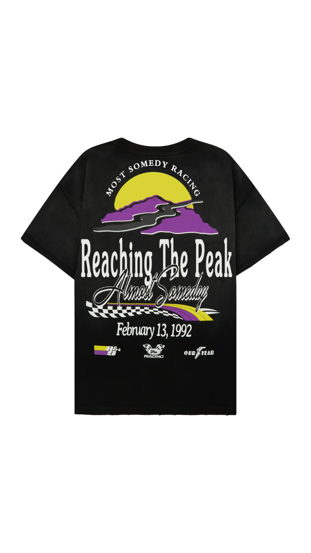 AS PEAK TEE (BLACK)