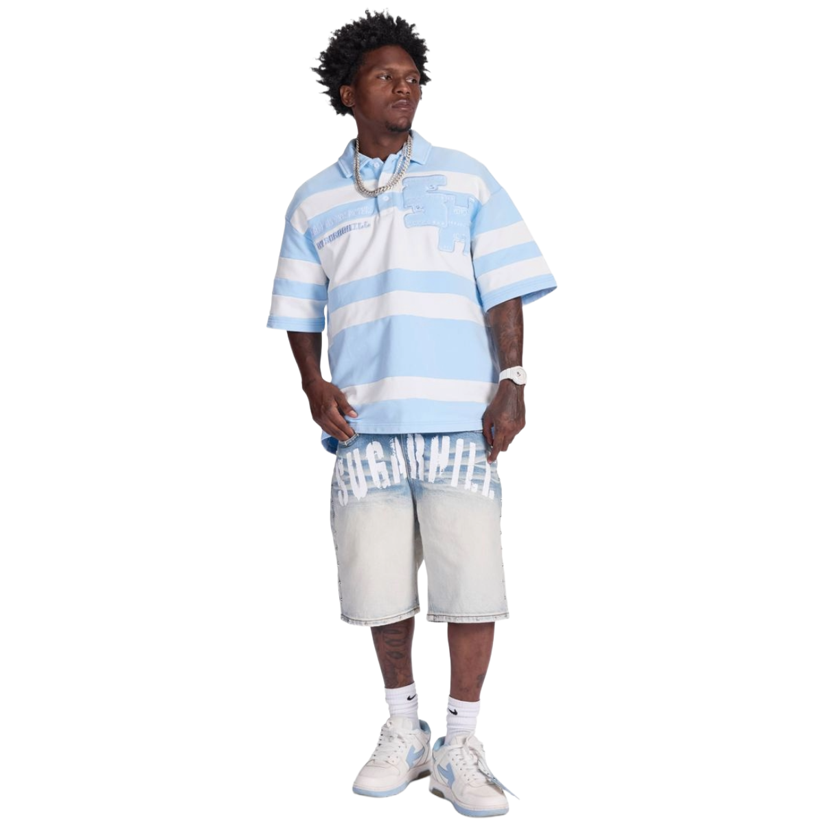 SH “DALLAS” JORTS (LIGHT WASH)