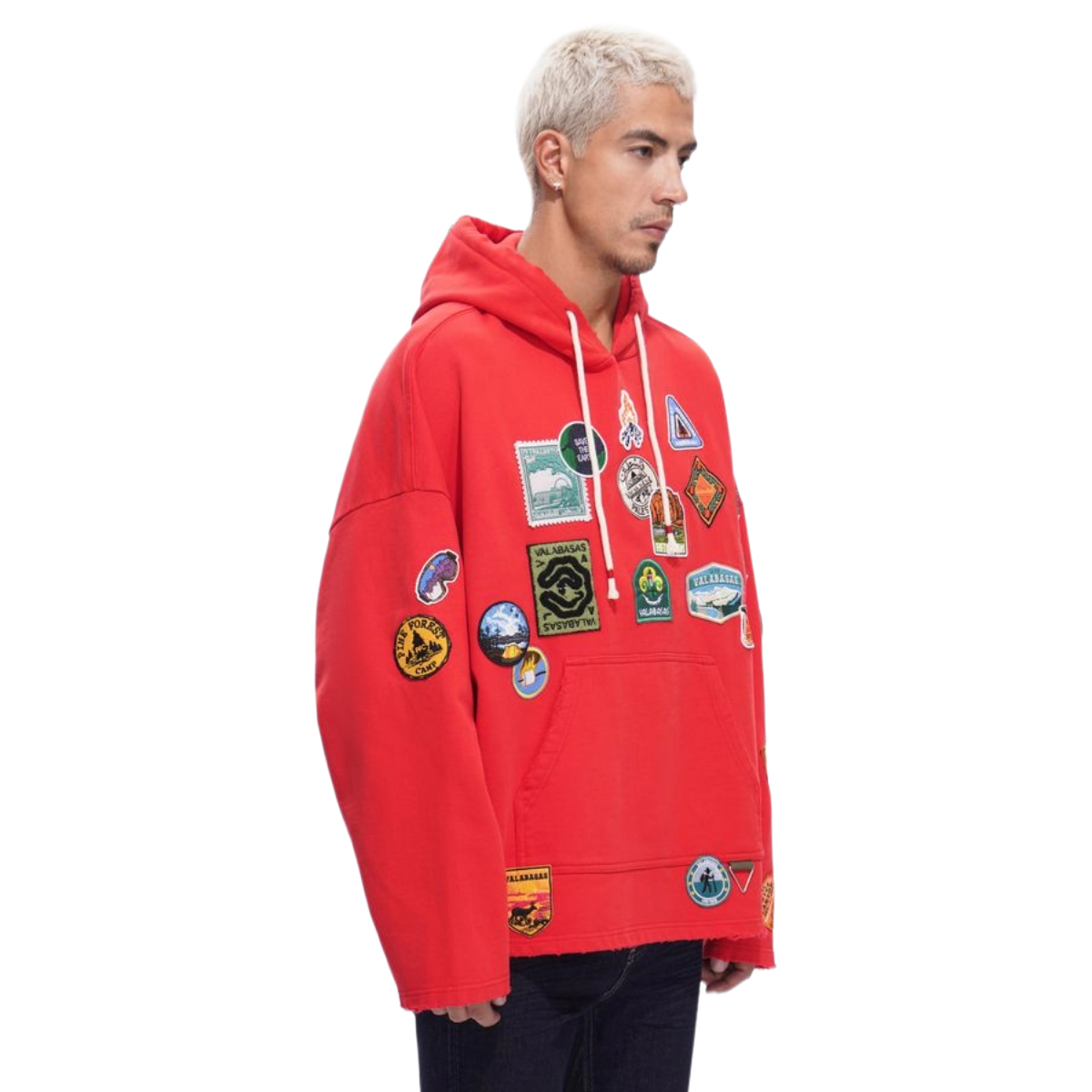 VALABASAS "HAZE" RED HOODIE