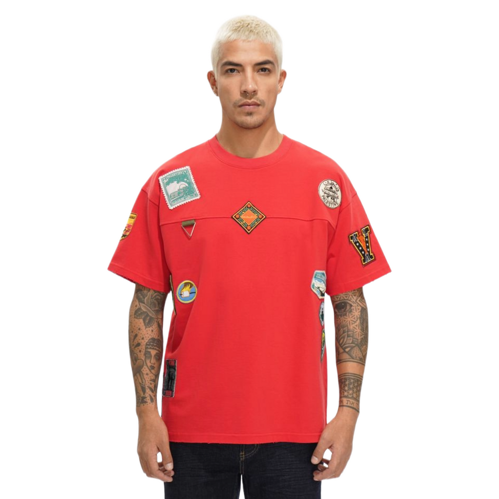 VALABASAS "PIONEER" RED TEE