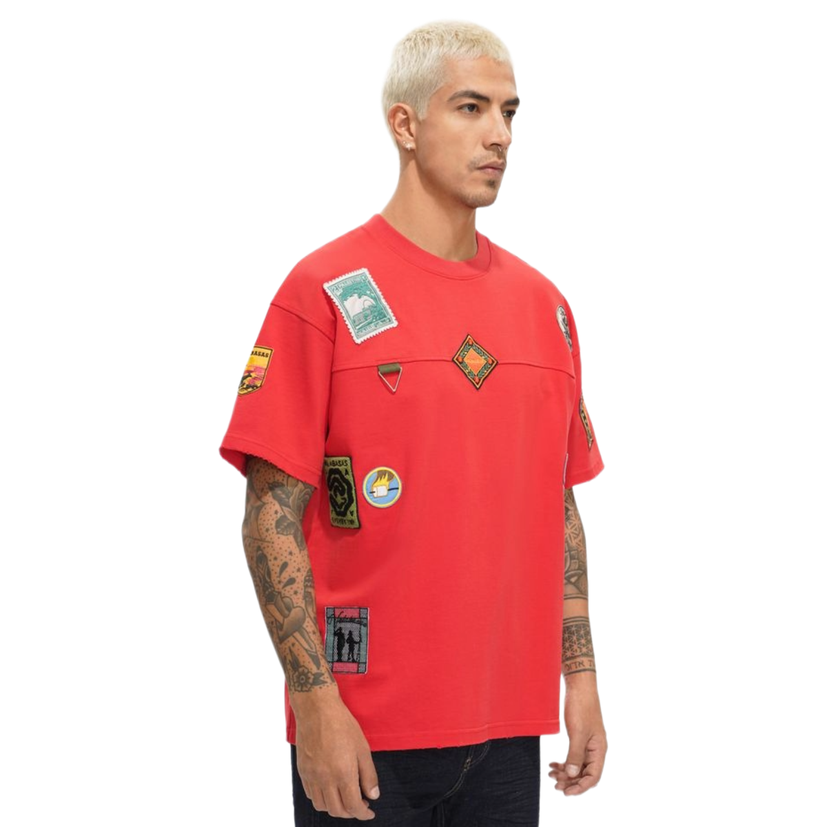 VALABASAS "PIONEER" RED TEE