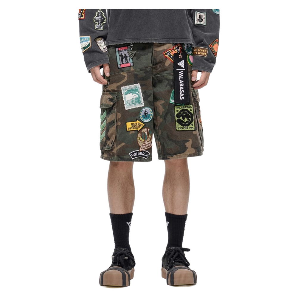 VALABASAS "DISTRICT" CAMO SHORTS