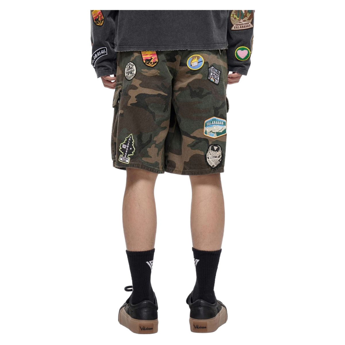 VALABASAS "DISTRICT" CAMO SHORTS