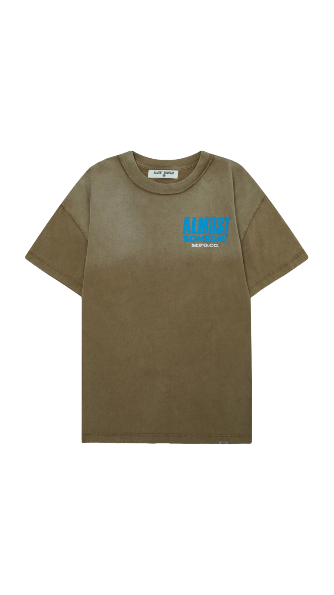 AS LABEL TEE (BROWN)