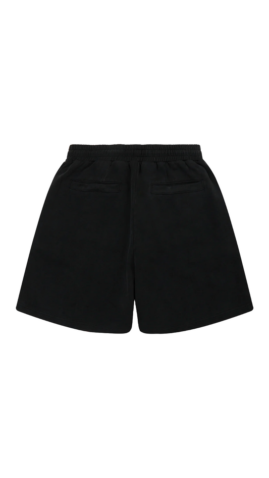 AS SUN FADED TERRY SHORT (BLACK)