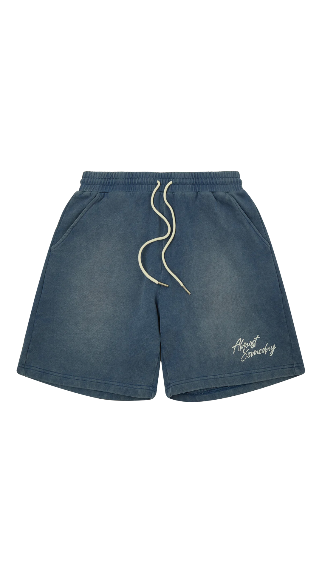 AS SUN FADED TERRY SHORT (BLUE)