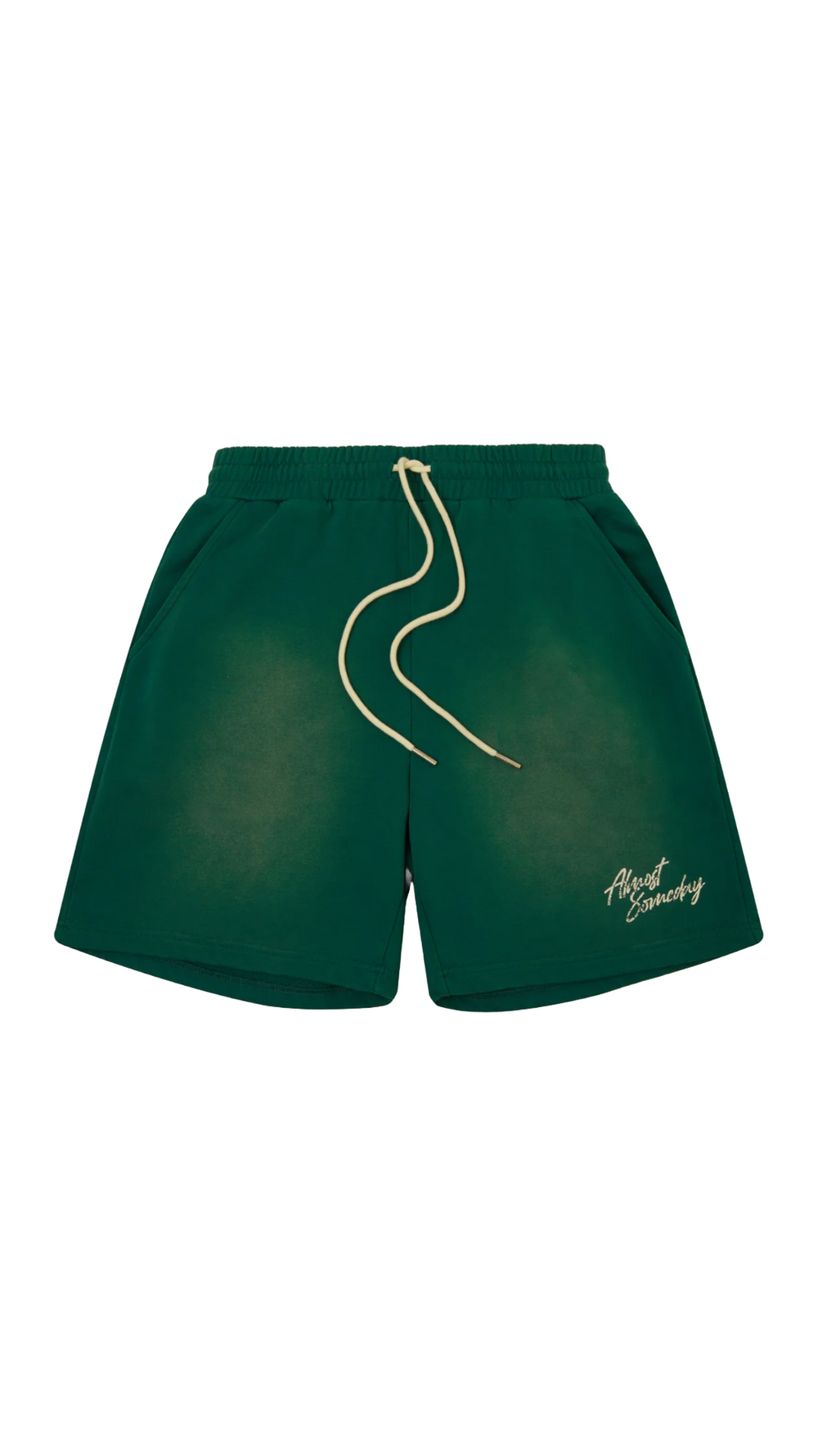 AS SUN FADED TERRY SHORT (GREEN)