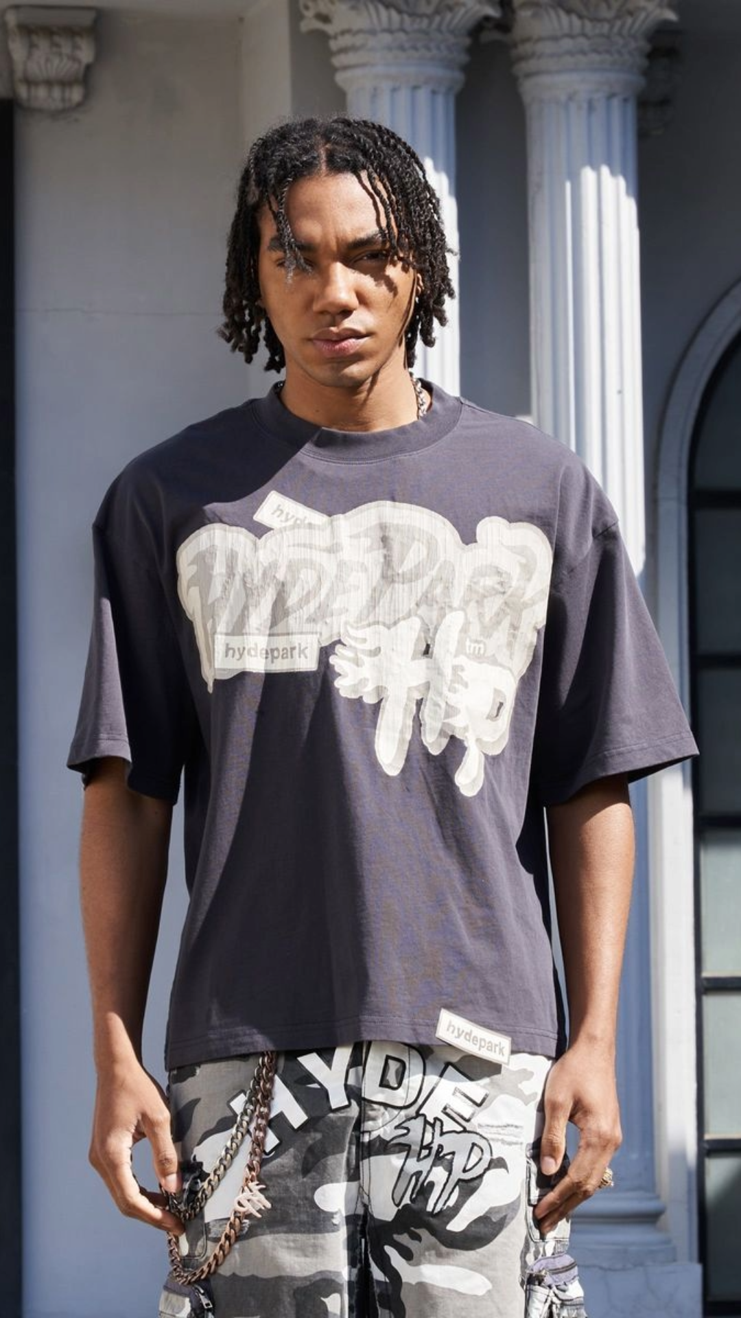 HP Black Monochrome Tee