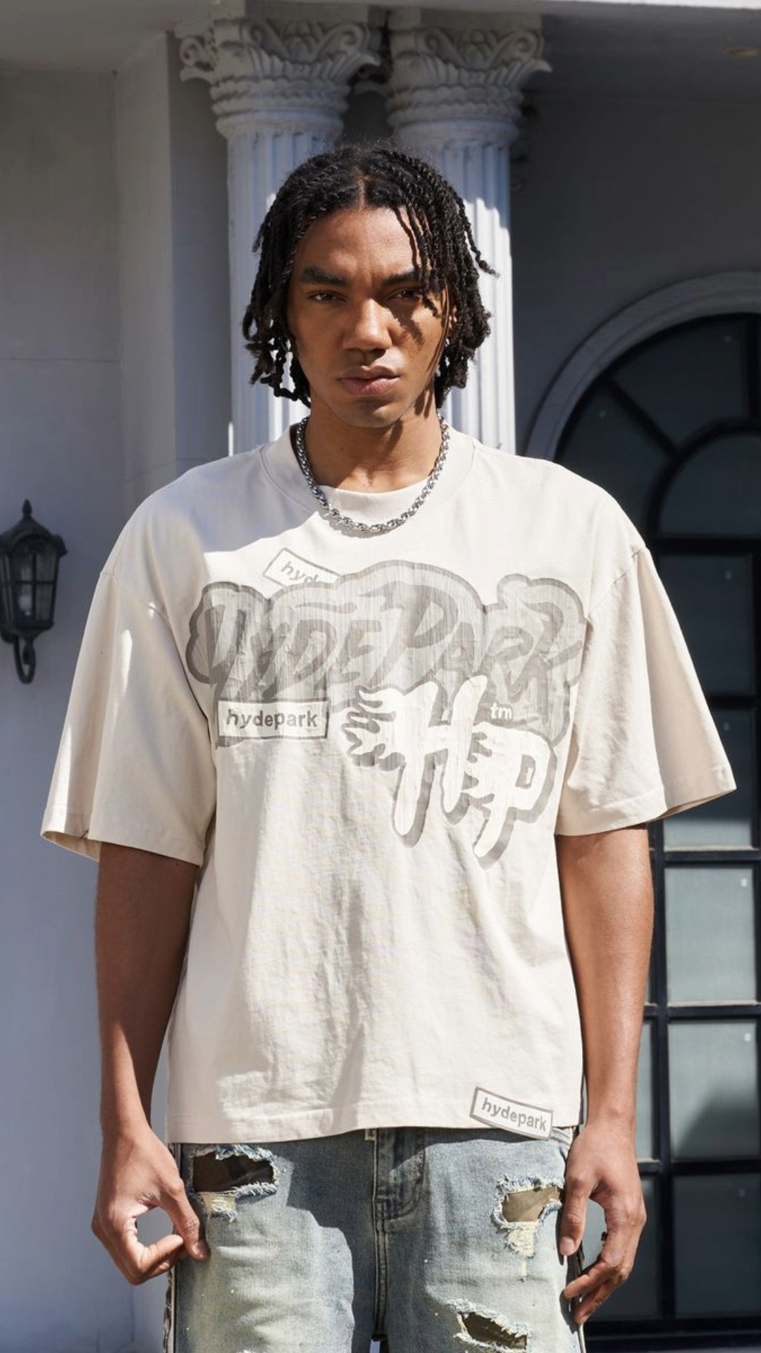 HP Cream Monochrome Tee