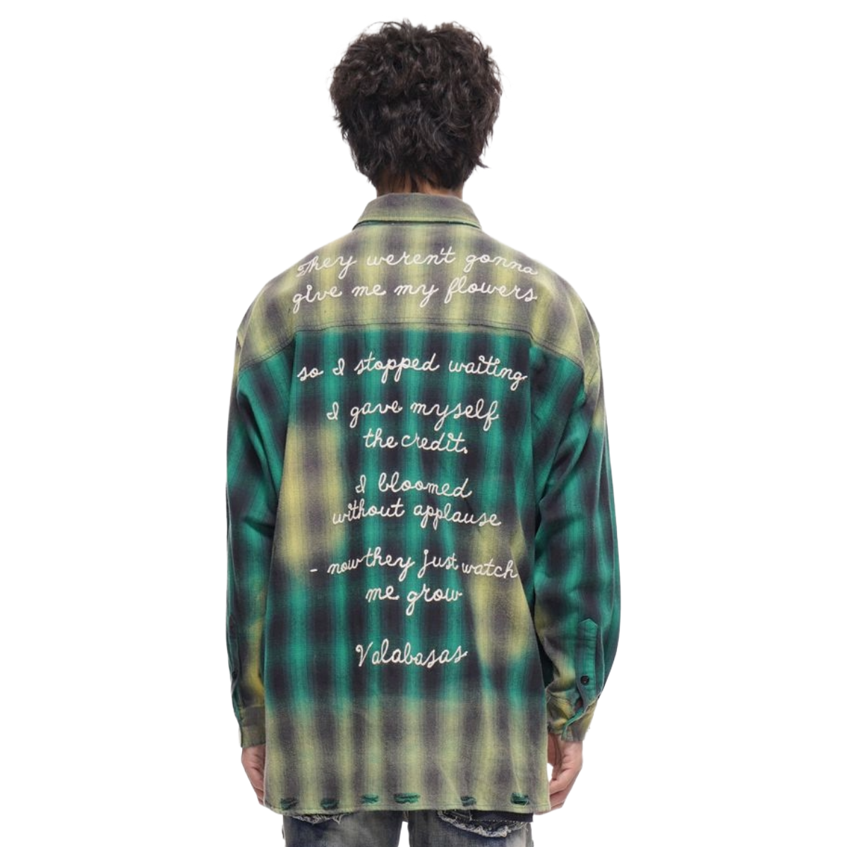 VALABASAS "GLORY" GREEN SHIRT