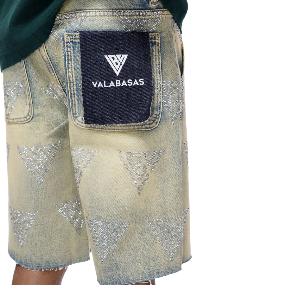 VALABASAS "PALACE" WASHED JORTS (VINTAGE)