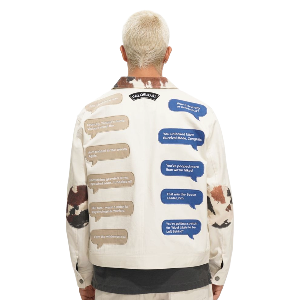 VALABASAS "TROOP" CREAM JACKET