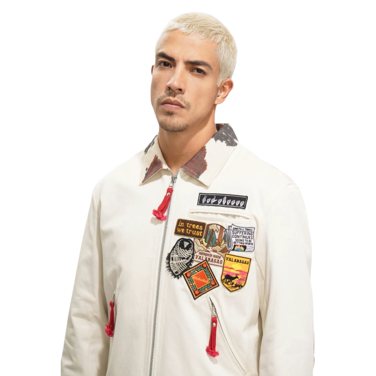 VALABASAS "TROOP" CREAM JACKET